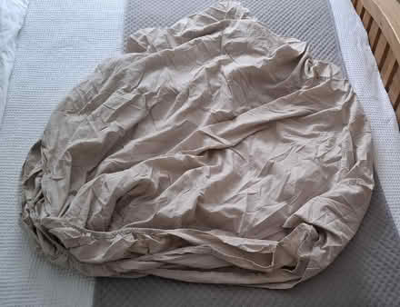 Photo of free Super king size fitted sheet (Boughton Monchelsea ME17) #1