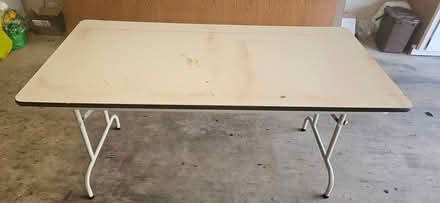 Photo of free Folding table with topoer (Walnut creek, Rossmoor) #1