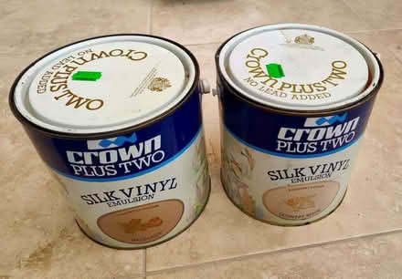 Photo of free Two 2.5L paints (White City, W12) #3