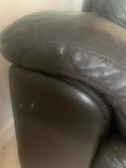 Photo of free 3 seater leather sofa (M32) #3