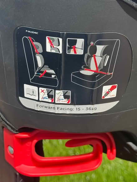 Photo of free Jole Car Seat 15-36kg (Kings Hill, ME19) #3