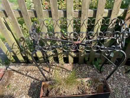 Photo of free Wrought iron planters (Parkstone BH12) #4