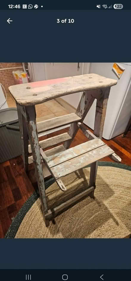 Photo of free Vintage stepladder for decoration (E15 1HB) #2