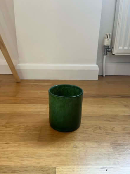 Photo of free Small Green Glass Vase (Bayswater W2) #1