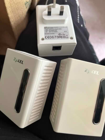 Photo of free Three ZyXEL PLA-401 Powerline Adapters (CT6) #1