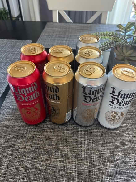 Photo of free 8 cans of liquid death waters (Cliffside Park, NJ) #1