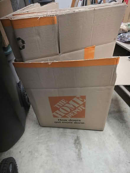 Photo of free 4 large sturdy moving boxes (Haymarket Va) #1