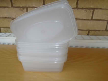 Photo of free Bundle of 10 takeaway plastic containers (Orton Waterville) #2