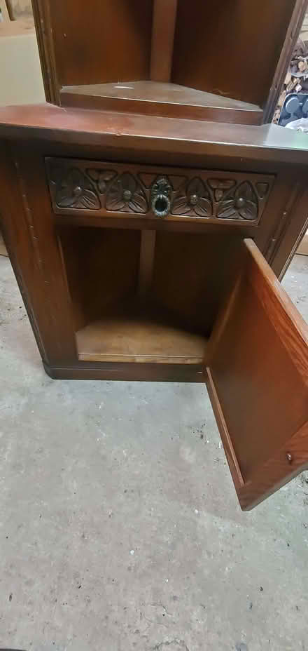Photo of free Solid wood corner cabinet (Battledown GL52) #2