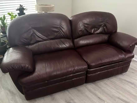 Photo of free Laz-E-Boy Leather double recliner (Powell ohio) #1