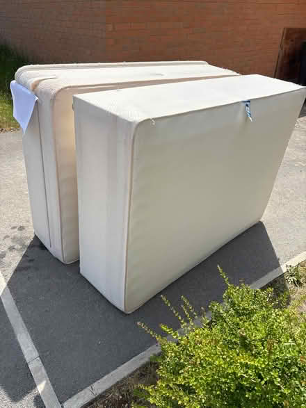 Photo of free Divan double bed base with 2 draws (Seacroft LS14) #1