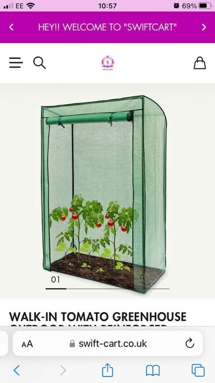 Photo of free Greenhouse frame cover (OX4 Iffley) #3