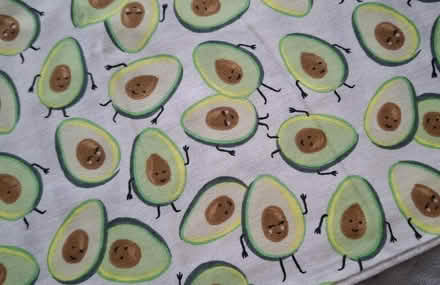 Photo of free 1 x pillow case (avocado print) (Boughton Monchelsea ME17) #4