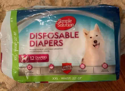 Photo of free XL female doggie diapers (Clinton) #1