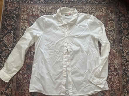 Photo of free Women’s white button down shirt (Clinton Hill, Brooklyn) #1