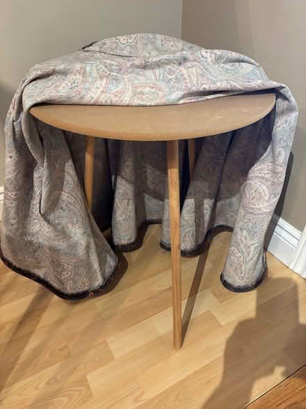 Photo of free 20” decorator table with glass top (Erin Mills&QEW) #3