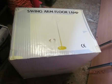 Photo of free Swing Arm Floor Lamp Boxed (didsbury M20) #1