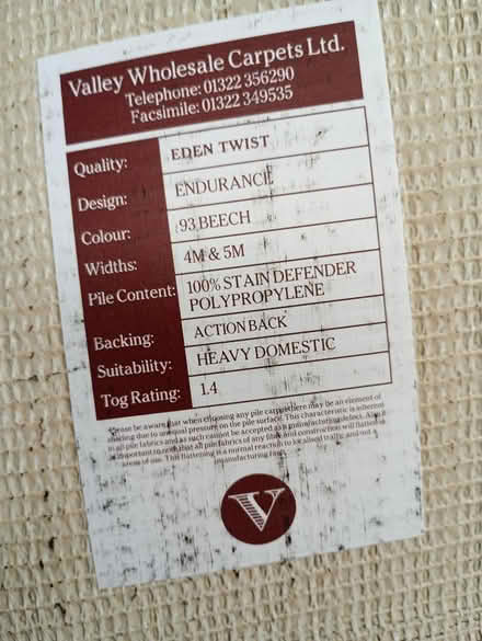 Photo of free 2 long carpet offcuts (Edgware HA8) #2