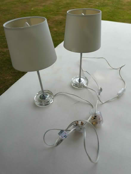 Photo of free Two bedside lamps (Sarratt WD3) #1