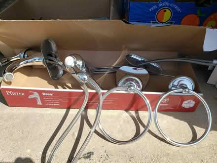 Photo of free Bathroom faucets and towel rings (Quentin and Euclid) #1