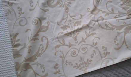 Photo of free 1 x pillow case (beige, damask print) (Boughton Monchelsea ME17) #2