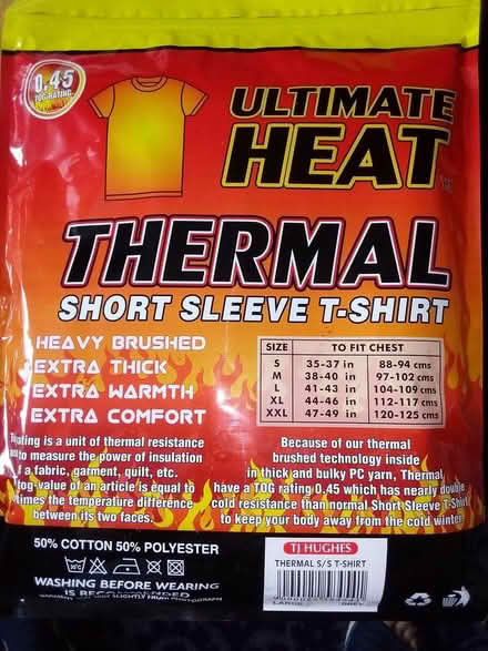 Photo of free Thermal short sleeved tshirt (Tonbridge) #1