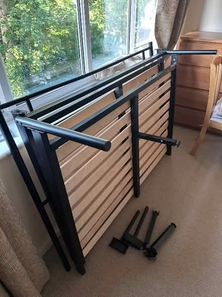 Photo of free Double bed frame (Temple Cowley OX4) #2