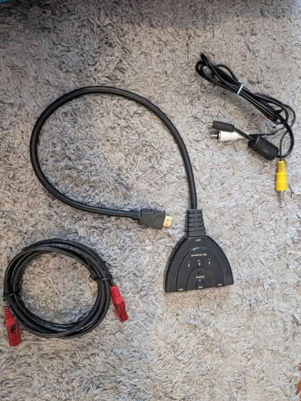 Photo of free Various electrical cables etc (Frimley) #2