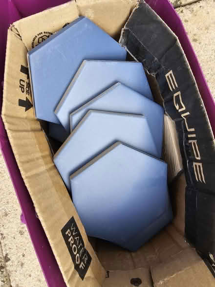 Photo of free Esquire Blue Hexagonal Tiles (GU7 1AX) #2