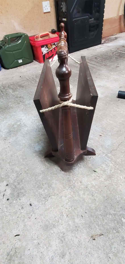 Photo of free Solid wood magazine rack (Battledown GL52) #1