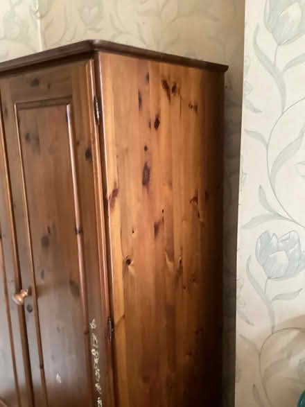 Photo of free Solid pine wardrobe (Bounds Green N11) #2