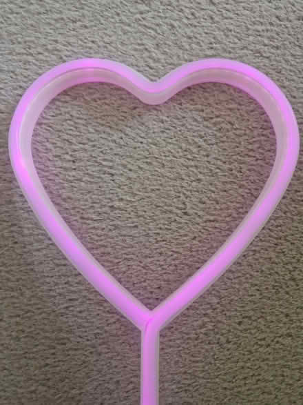 Photo of free Neon pink ornamental light (Mickleover DE3, Derby) #2