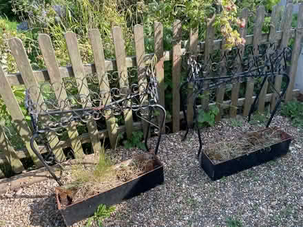 Photo of free Wrought iron planters (Parkstone BH12) #3