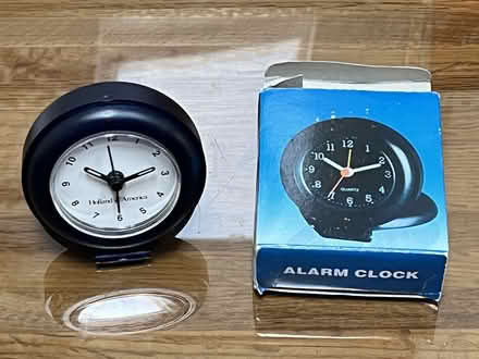 Photo of free Travel Alarm Clock (Wolfe & Reed) #1