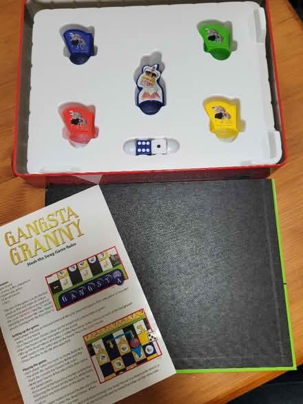 Photo of free Gangsta Granny stash the swag board game (Shenley Fields B29) #2