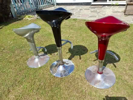 Photo of free 3 x adjustable bar stools (CO13) #1