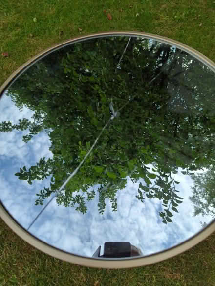 Photo of free Gold and mirror Side table (Sarratt WD3) #2