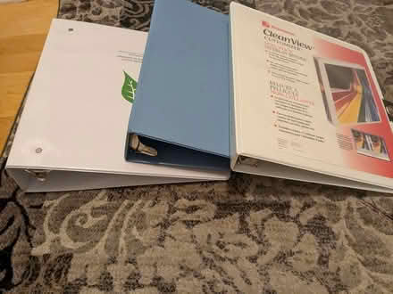 Photo of free 3-ring binders (Hunt Club/Prince of Wales) #2
