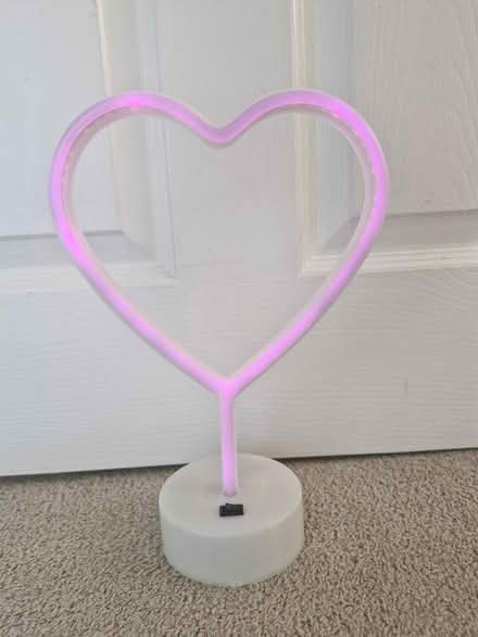 Photo of free Neon pink ornamental light (Mickleover DE3, Derby) #1