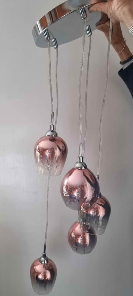 Photo of free Light fitting, 5 lamp pendant (Letham perth PH1) #1