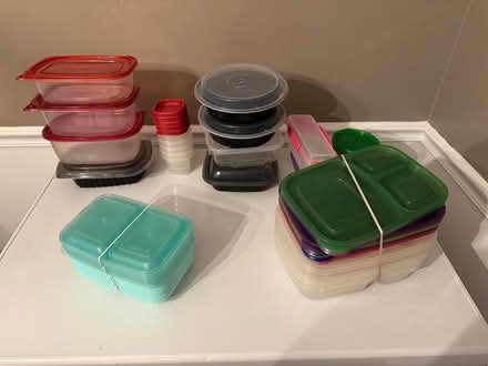Photo of free Plastic containers (Southpointe Parkway) #2