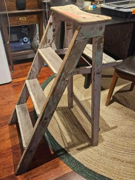 Photo of free Vintage stepladder for decoration (E15 1HB) #1