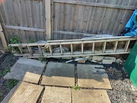 Photo of free Wooden extension ladder (Marshalswick AL4) #1