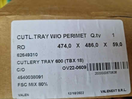 Photo of free Cutlery tray (BH10) #1