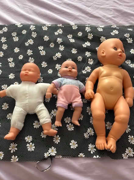 Photo of free 3 dolls and clothes (Bromborough, Wirral) #1