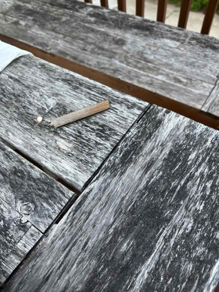Photo of free Wooden outdoor table, new in box (Elkins Park Train Station) #3