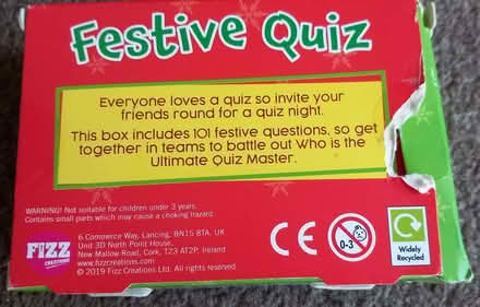 Photo of free Festive Quiz Christmas Game (DA8) #2