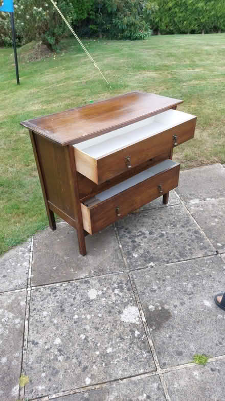 Photo of free 3 drawer chest of drawers (Wigmore, Gillingham) #2
