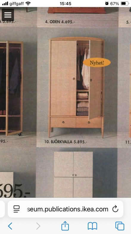 Photo of free Freestanding wardrobe (Hesket Newmarket CA7) #1