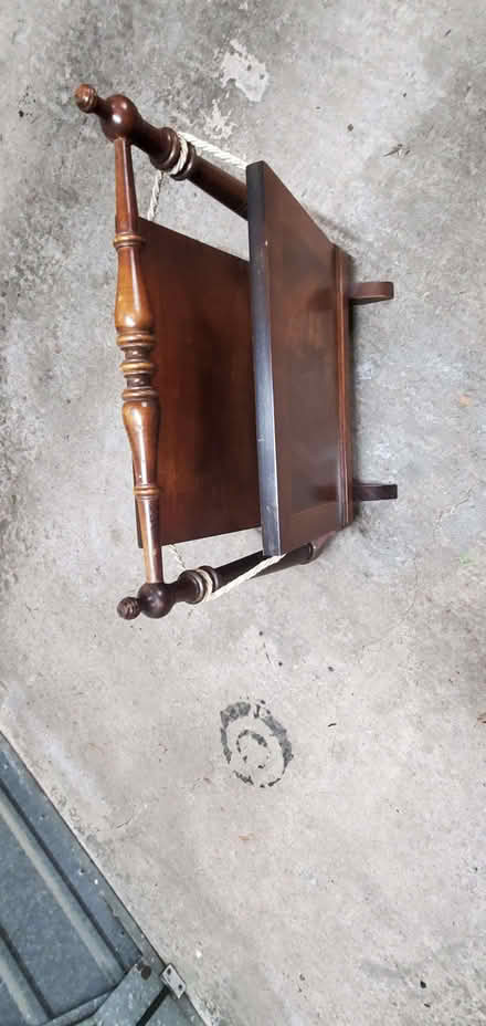 Photo of free Solid wood magazine rack (Battledown GL52) #3